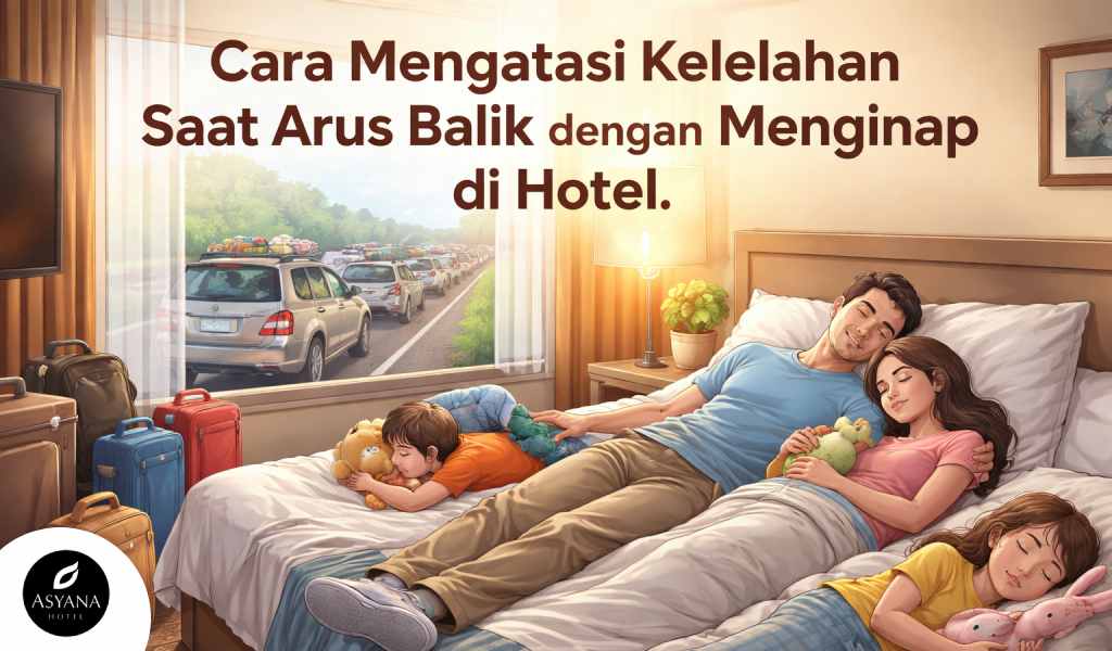 Cara Mengatasi Kelelahan Saat Arus Balik dengan Menginap di Hotel