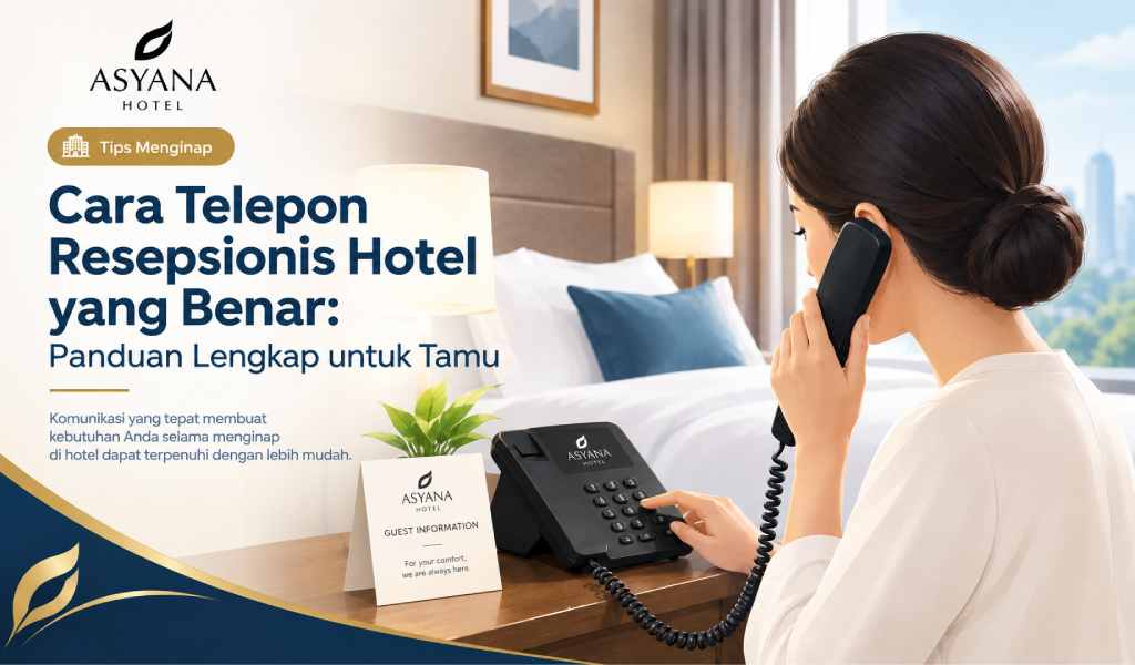 Cara Telepon Resepsionis Hotel yang Benar: Panduan Lengkap untuk Tamu