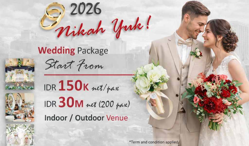 Cari Paket Wedding Hotel Jakarta Murah 2026? Ini Rekomendasinya!