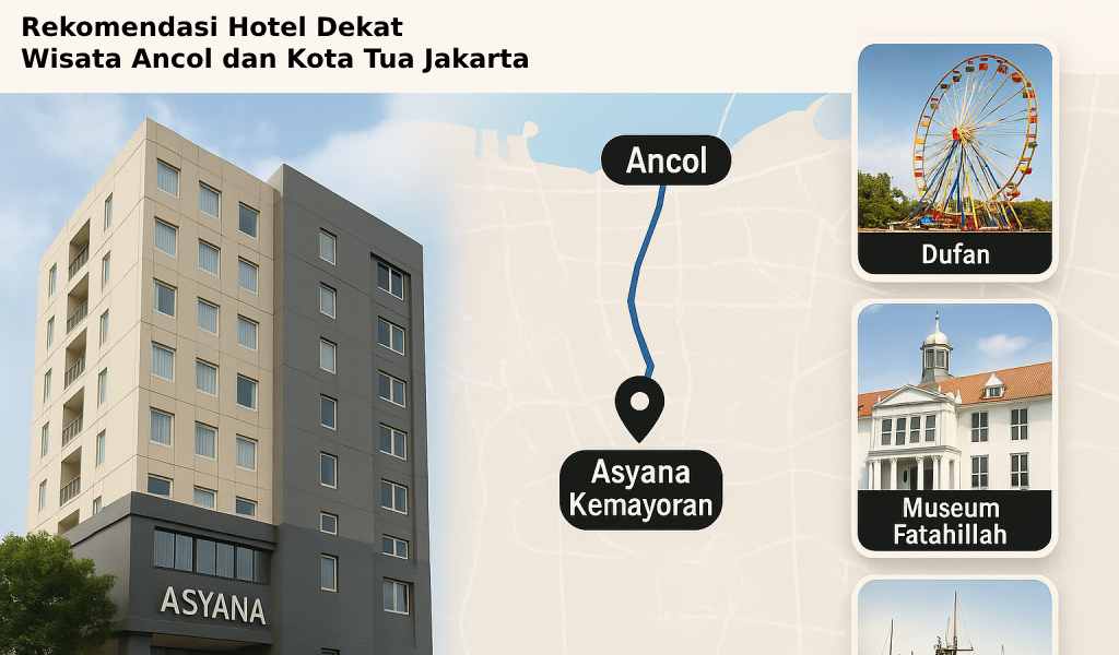 Rekomendasi Hotel Dekat Wisata Ancol dan Kota Tua Jakarta