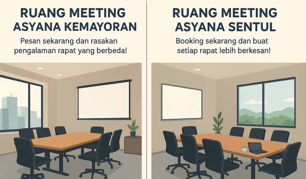 Tips Booking Meeting Room di Jakarta Agar Rapat Lebih Produktif